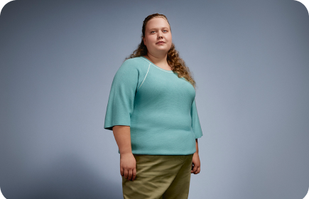 obese woman model