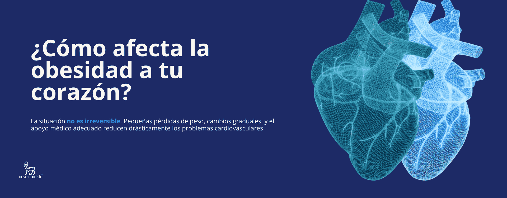  Dos iconos de corazón enfrentándose a la obesidad y explicando cuales son las consecuencias que puede tener esta enfermedad